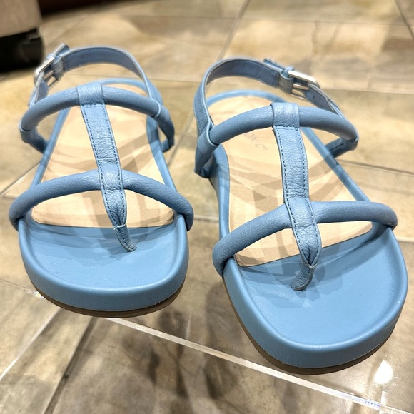 Vionic Adley T-strap sandals- 7 - blue - Picture 11 of 14